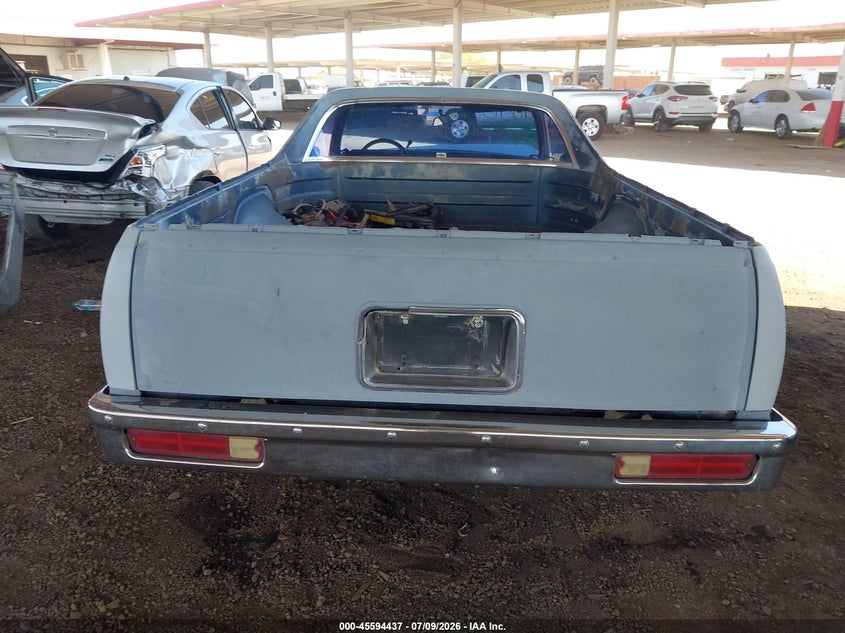 1983 Chevrolet El Camino VIN: 1GCCW80H4DR132101 Lot: 45594437