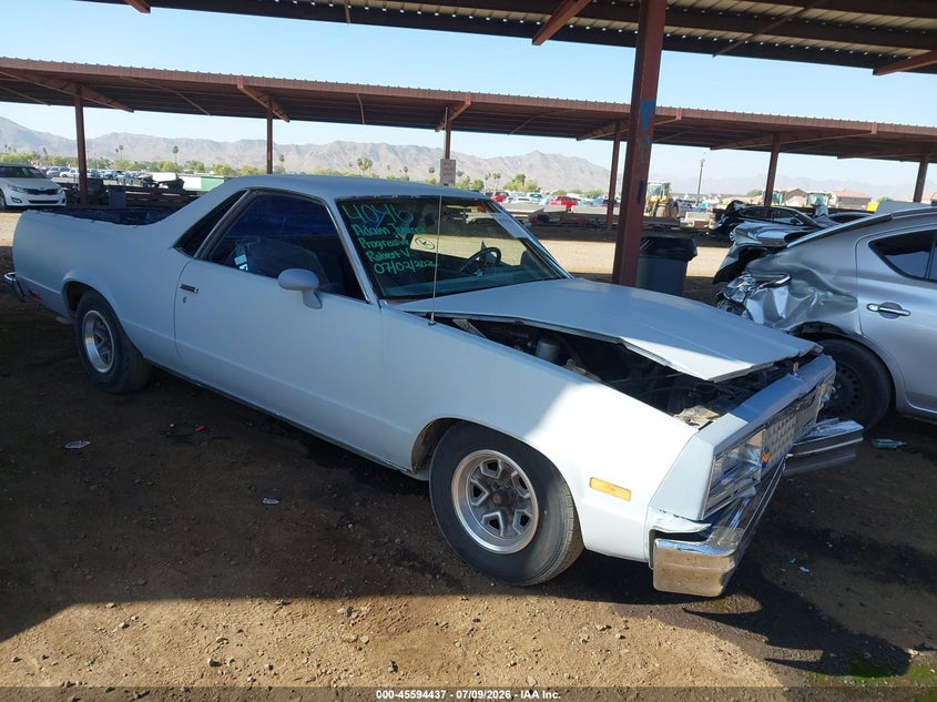1983 Chevrolet El Camino VIN: 1GCCW80H4DR132101 Lot: 45594437