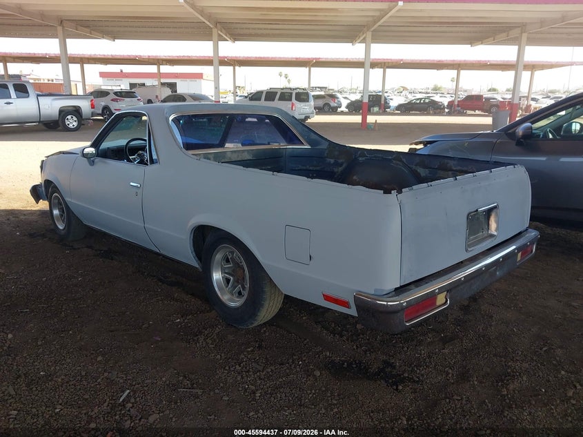 1983 Chevrolet El Camino VIN: 1GCCW80H4DR132101 Lot: 45594437