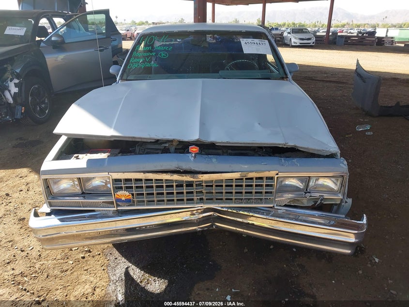 1983 Chevrolet El Camino VIN: 1GCCW80H4DR132101 Lot: 45594437