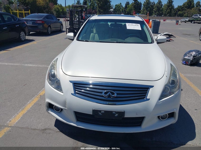 2010 Infiniti G37 S Sport VIN: JN1CV6AP0AM202959 Lot: 45594458