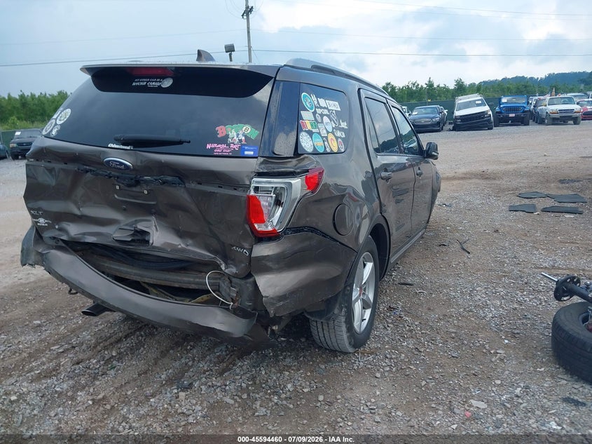 Vin: 1fm5k8d81ggb90838, lot: 46092837, ford explorer xlt 20164
