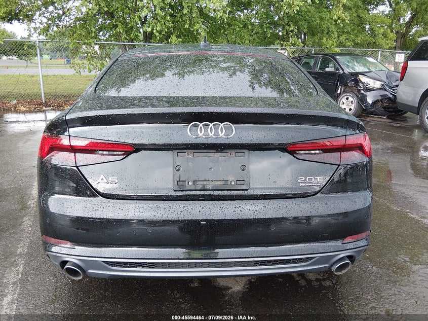 2018 Audi A5 2.0T Premium VIN: WAUENCF55JA100230 Lot: 45594464