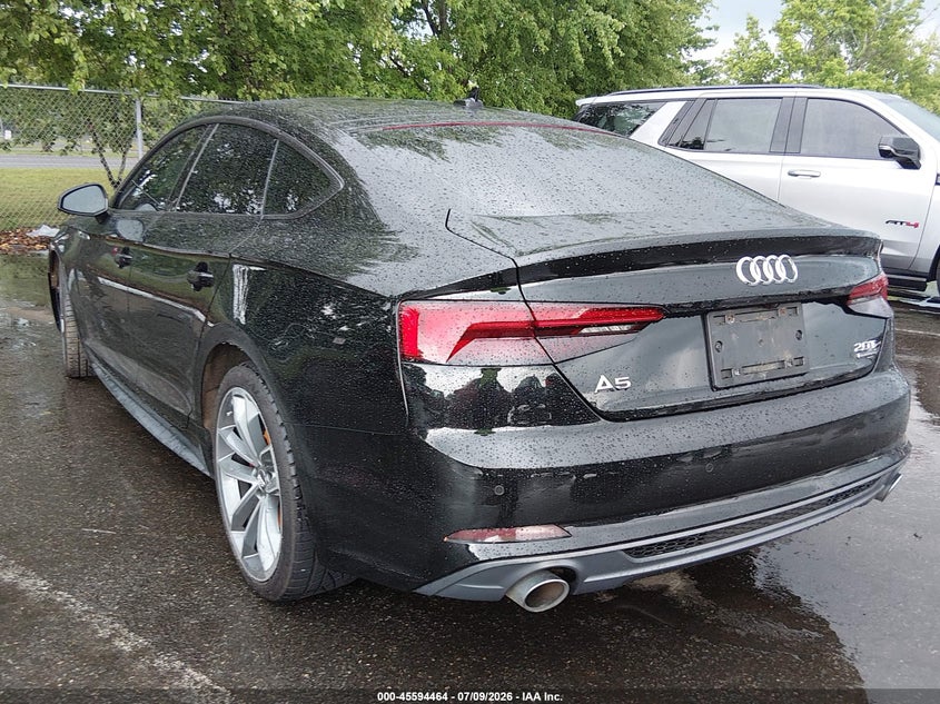 2018 Audi A5 2.0T Premium VIN: WAUENCF55JA100230 Lot: 45594464
