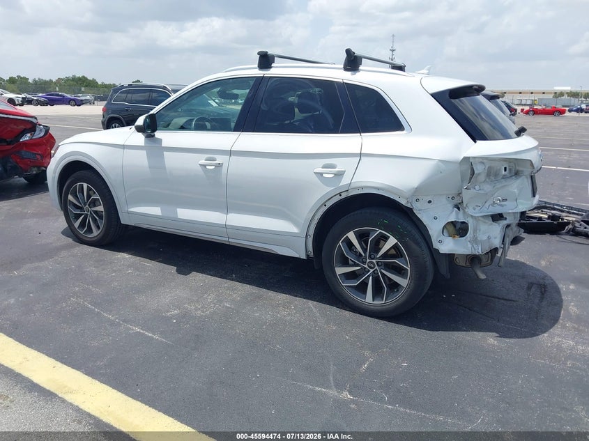 Vin: wa1aaafy8m2012793, lot: 46092851, audi q5 premium 45 tfsi quattro s tronic 20213