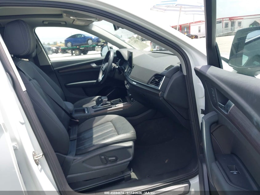 2021 AUDI Q5 SPORT UTILITY VEHICLE 2.0L I-4 DI, DOHC, VVT, TURBO, 261HP