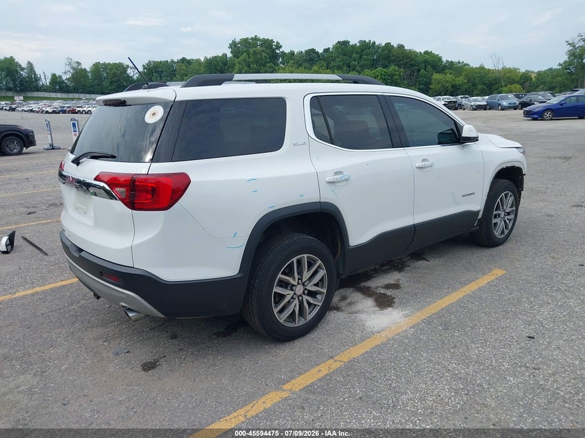 Vin: 1gkknlls4hz137088, lot: 46092852, gmc acadia sle-2 20174