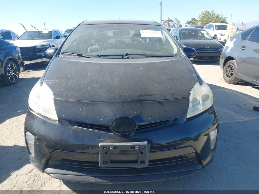 2012 TOYOTA PRIUS HATCHBACK 1.8L I-4 DOHC, VVT, 98HP