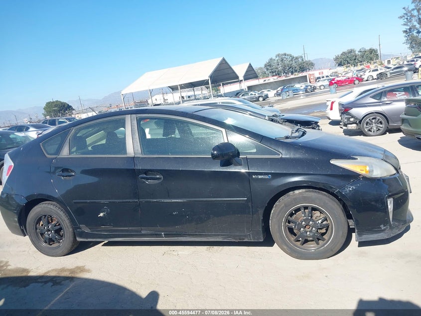 2012 TOYOTA PRIUS HATCHBACK 1.8L I-4 DOHC, VVT, 98HP