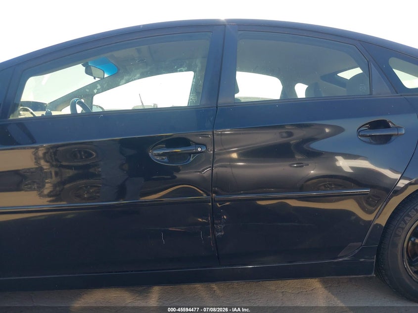 2012 TOYOTA PRIUS HATCHBACK 1.8L I-4 DOHC, VVT, 98HP