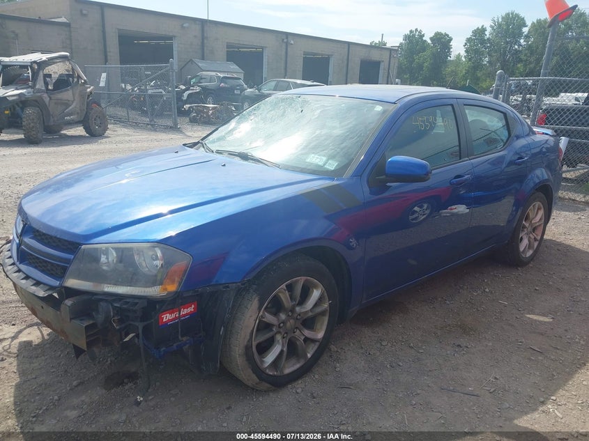 2014 DODGE AVENGER auction photo 2