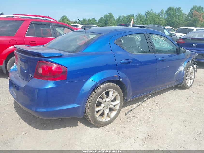 2014 DODGE AVENGER auction photo 4