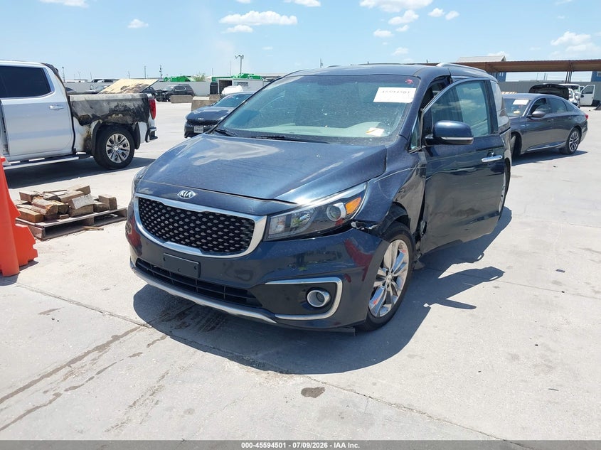 2016 Kia Sedona Sx Luxury VIN: KNDME5C19G6176234 Lot: 45594501