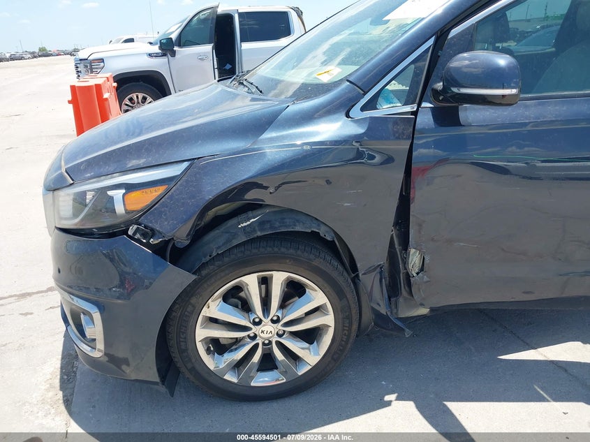 2016 Kia Sedona Sx Luxury VIN: KNDME5C19G6176234 Lot: 45594501