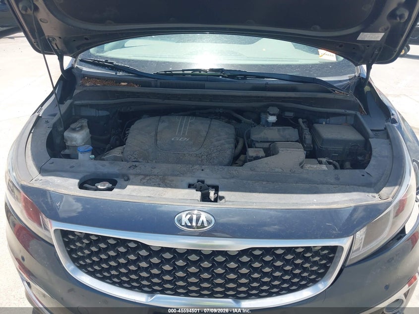2016 Kia Sedona Sx Luxury VIN: KNDME5C19G6176234 Lot: 45594501