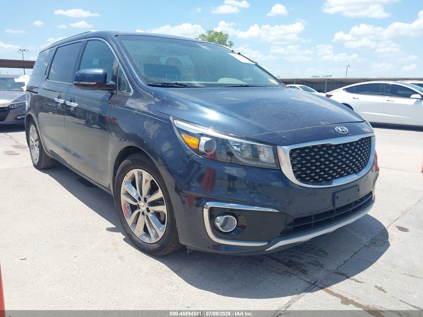 2016 Kia Sedona Sx Luxury VIN: KNDME5C19G6176234 Lot: 45594501