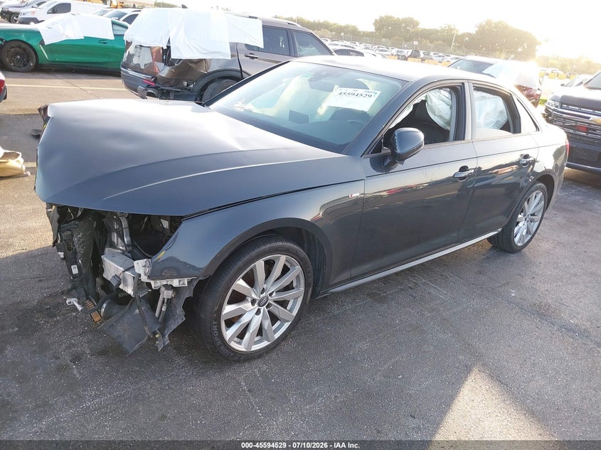 Vin: waukmaf47jn020132, lot: 46092906, audi a4 2.0t tech ultra premium/2.0t ultra premium 20182