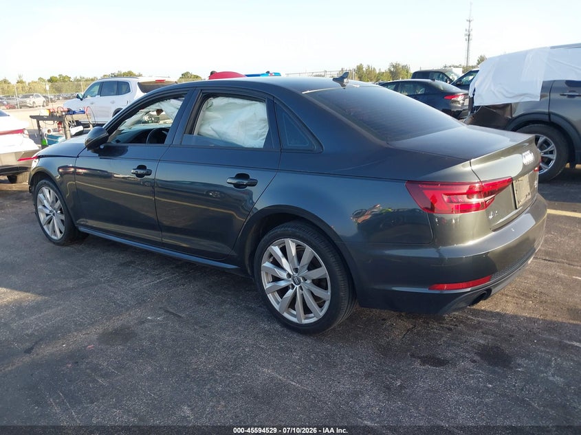Vin: waukmaf47jn020132, lot: 46092906, audi a4 2.0t tech ultra premium/2.0t ultra premium 20183