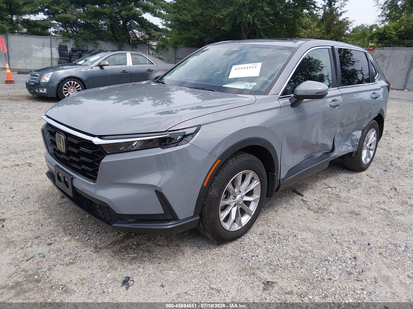 2025 Honda Cr-V Ex-L Awd, Left Side, IAAI, VIN 2HKRS4H7XSH402785 — photo 2