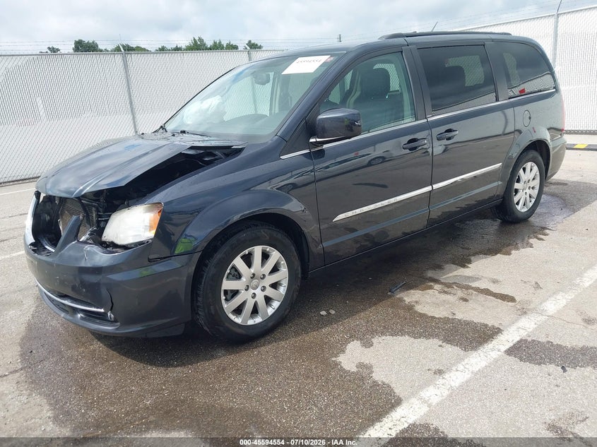 Vin: 2c4rc1bg0dr675325, lot: 46092931, chrysler town & country touring 20132