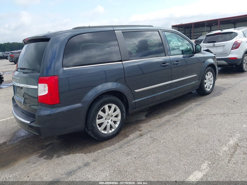 Vin: 2c4rc1bg0dr675325, lot: 46092931, chrysler town & country touring 20134