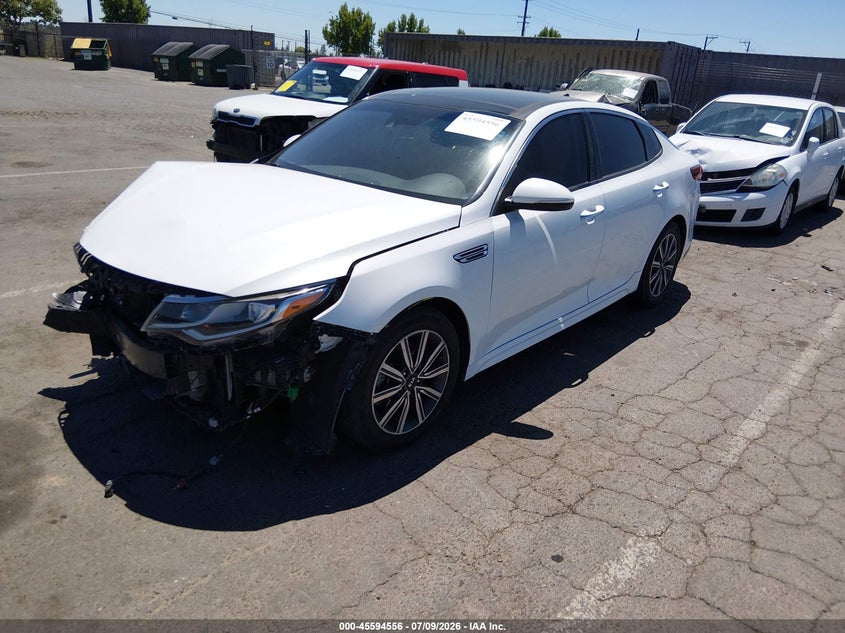 2019 Kia Optima, Front End, IAAI, VIN 5XXGU4L13KG317612 — photo 2