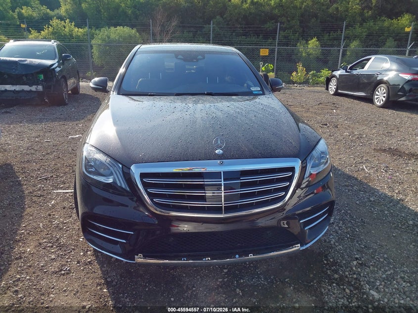 2019 Mercedes-Benz S 560 4Matic VIN: WDDUG8GB5KA444805 Lot: 45594557