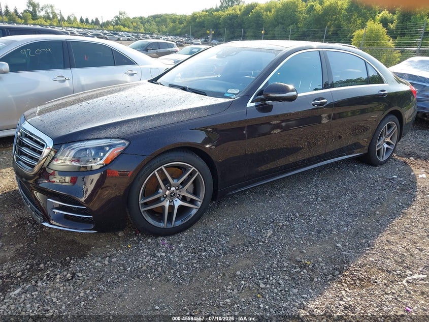 Vin: wddug8gb5ka444805, lot: 46092935, mercedes-benz s 560 4matic 20192