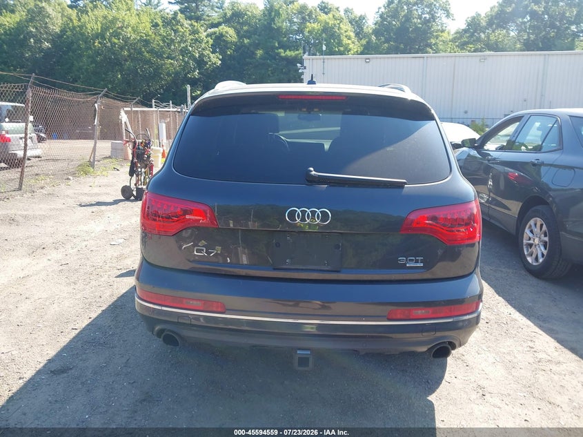 2015 AUDI Q7 SPORT UTILITY VEHICLE 3.0L V-6 DI, DOHC, VVT, SUPERCHARGER, 280HP