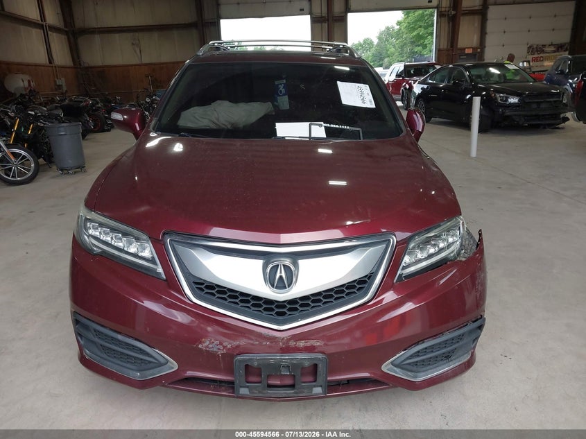2017 Acura Rdx Technology Acurawatch Plus Packages/W/Technology Package VIN: 5J8TB4H50HL000378 Lot: 45594566