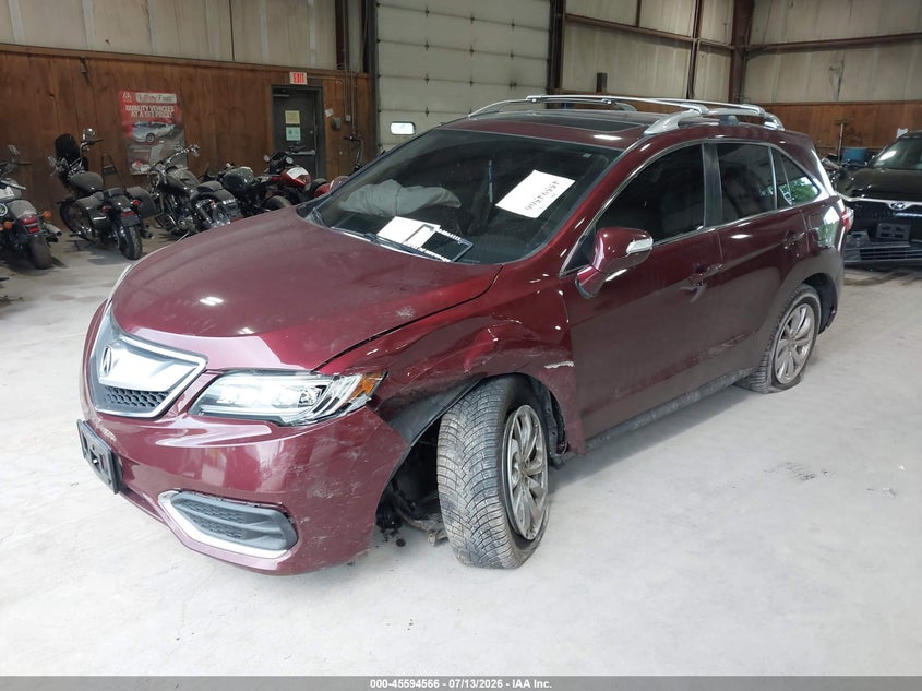 ACURA RDX 2017 VIN 5J8TB4H50HL000378