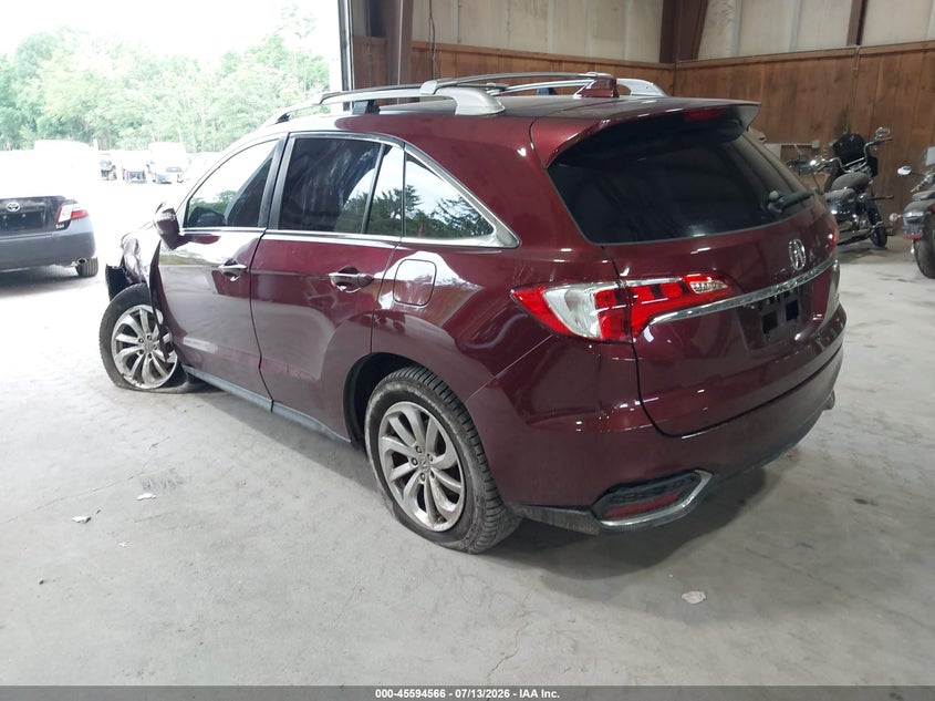 ACURA RDX 2017 VIN 5J8TB4H50HL000378