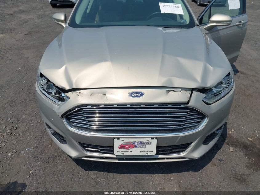 2016 Ford Fusion Hybrid Titanium VIN: 3FA6P0RUXGR131559 Lot: 45594568