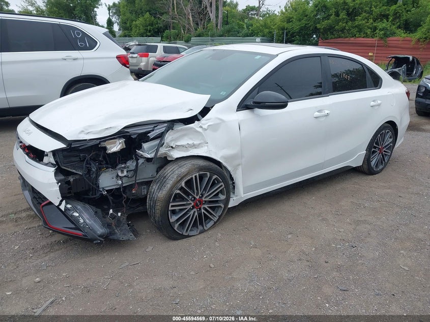 2024 Kia Forte, Front End, IAAI, VIN 3KPF44AC6RE827679 — photo 2