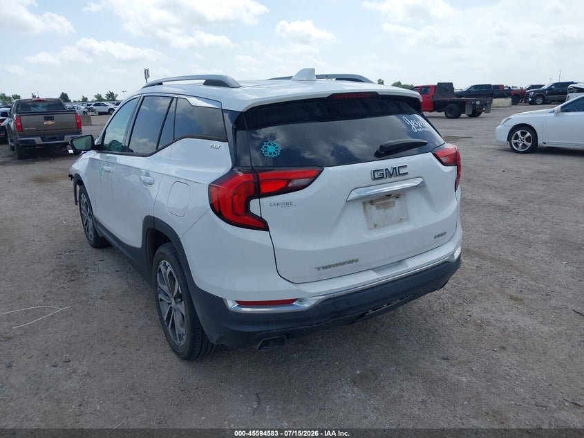 Vin: 3gkalvex6jl137015, lot: 46092960, gmc terrain slt 20183