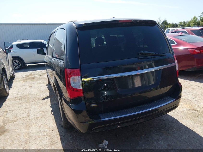 Vin: 2c4rc1bg3gr287008, lot: 46092964, chrysler town & country touring 20163