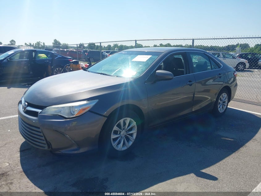 2017 Toyota Camry, Front End, IAAI, VIN 4T1BF1FK5HU734879 — photo 2