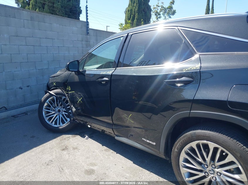 VIN 2T2JGMDA4LC051095 2020 LEXUS RX 450H
