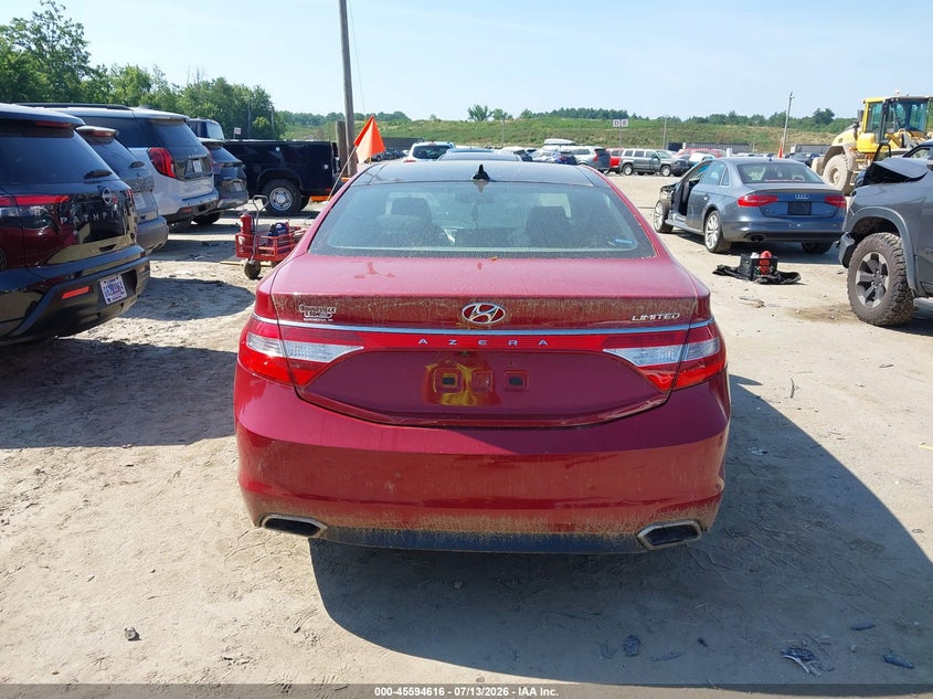 2015 Hyundai Azera Limited VIN: KMHFH4JG8FA490661 Lot: 45594616