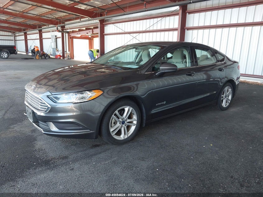2018 FORD FUSION HYBRID auction photo 2