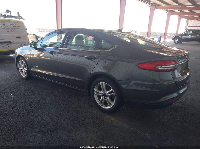 2018 FORD FUSION HYBRID auction photo 3