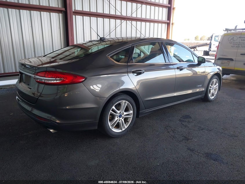 2018 FORD FUSION HYBRID auction photo 4