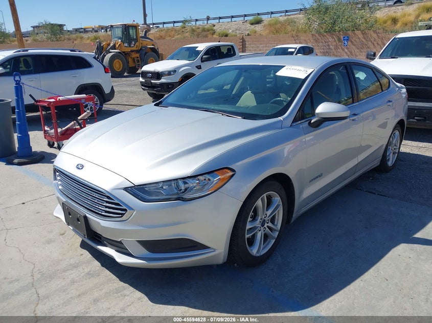 2018 Ford Fusion, Left Side, IAAI, VIN 3FA6P0UU2JR100689 — photo 2