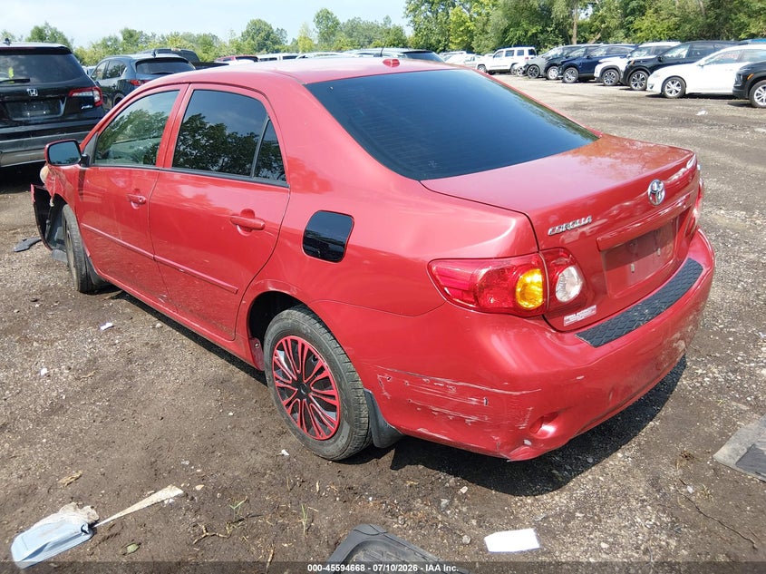 2010 TOYOTA COROLLA auction photo 3