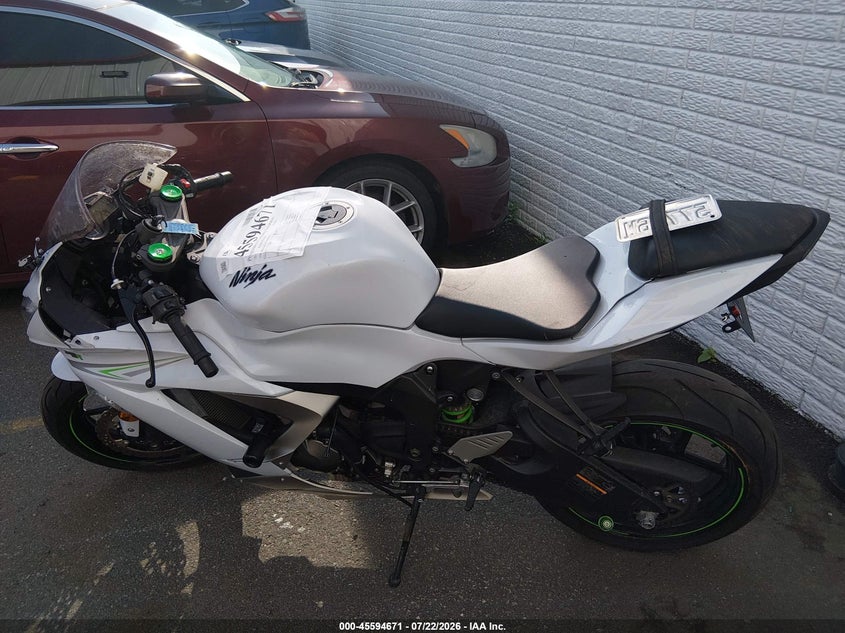 2017 Kawasaki Zx636 E VIN: JKBZXJE1XHA025378 Lot: 45594671