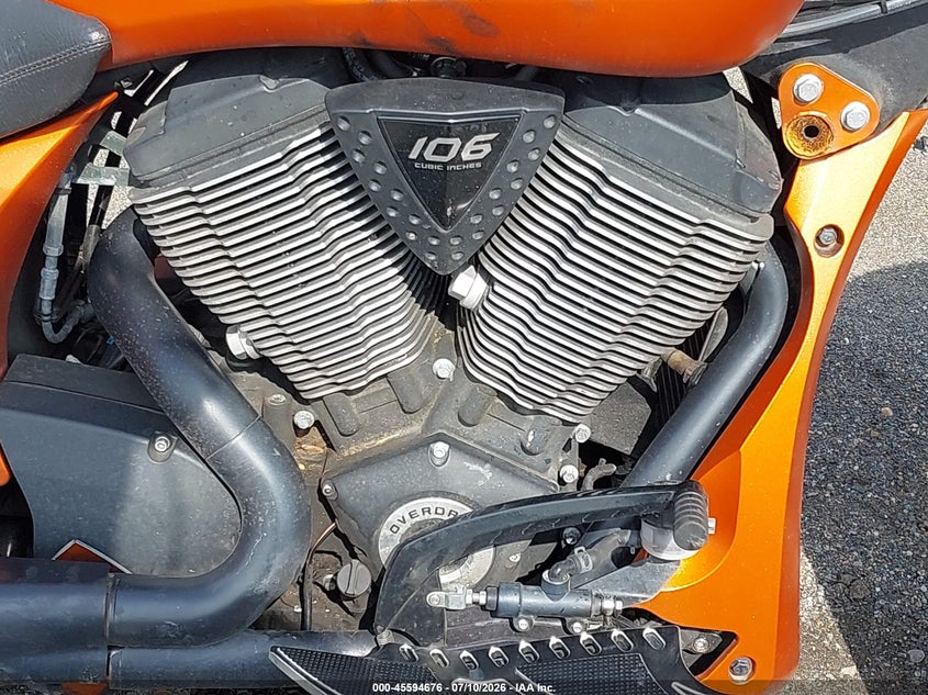 2017 Victory Motorcycles Cross Country VIN: 5VPXDAAA3H3057790 Lot: 45594676