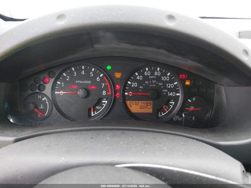 NISSAN XTERRA 2008 VIN 5N1AN08UX8C528731