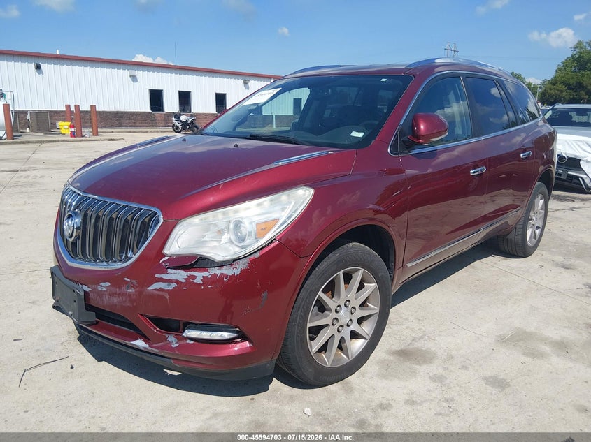 Vin: 5gakrbkd0gj113625, lot: 46093080, buick enclave leather 20162