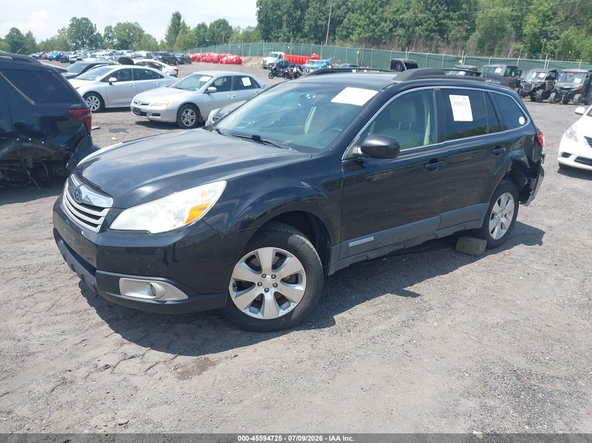 2012 SUBARU OUTBACK auction photo 2