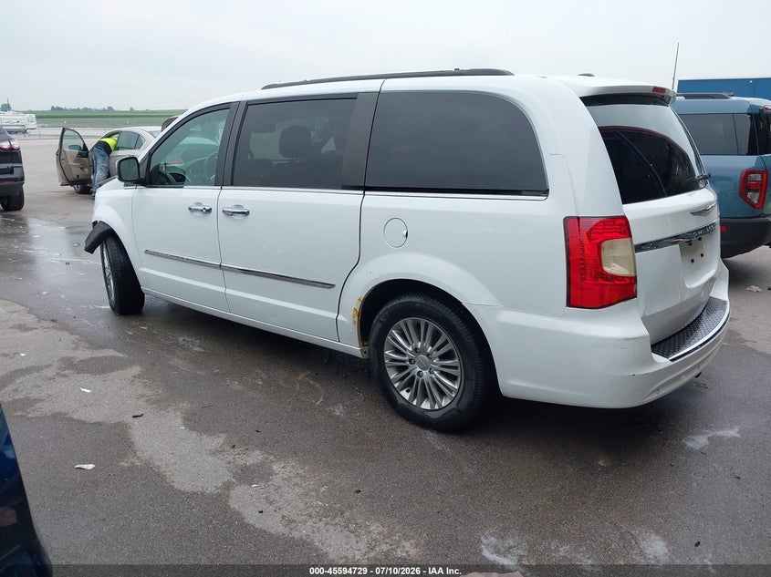 Vin: 2c4rc1cg0fr522297, lot: 46093106, chrysler town & country touring-l 20153